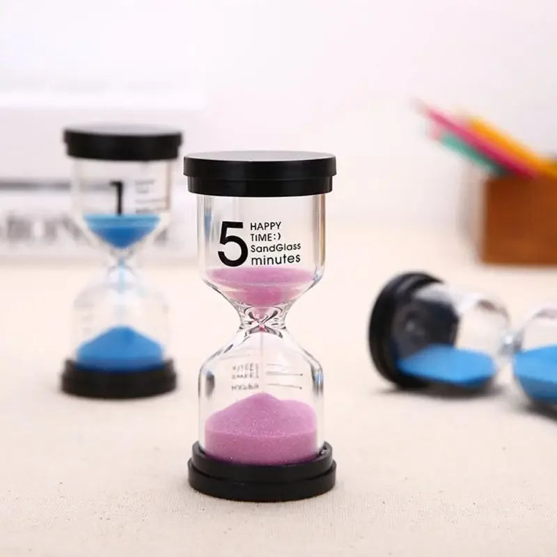 montre de sable sablier horloge de cuisine décoration cadeau pour enfants - vue 3 sur 11