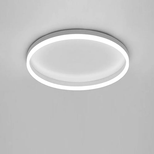 Plafonniers de cercle LED modernes pour salon intérieur luminaire de cuisine lustres de décoration de chambre à coucher en or noir lampes d'étude à gradation - vue 10 sur 13
