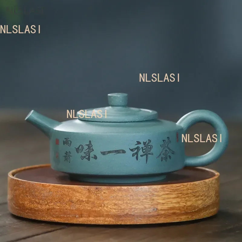 theiere yixing argile zisha artisanale avec infuseur 200ml - vue 3 sur 7