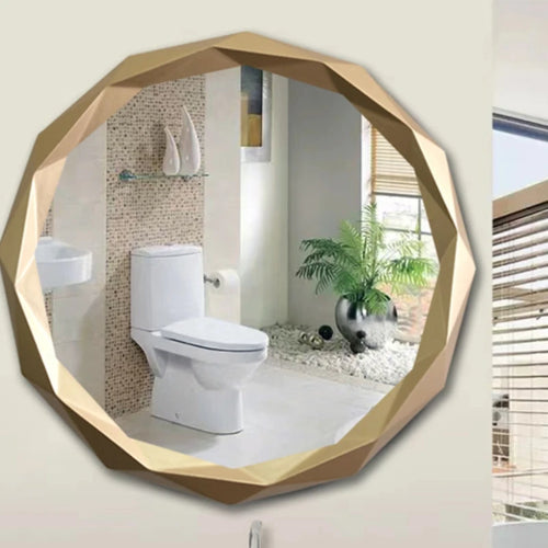 miroirs décoratifs ronds pour maquillage et décoration intérieure - vue 6 sur 7