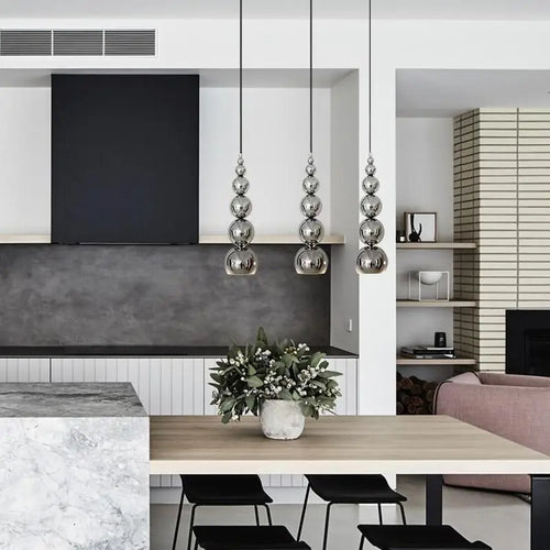 lustre LED bauhaus grand et luxueux pour décoration intérieure - vue 4 sur 11