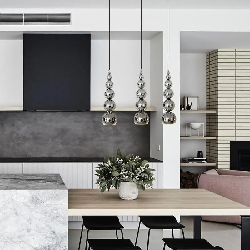 lustre led design grand style pour décoration intérieure élégante - vue 3 sur 11
