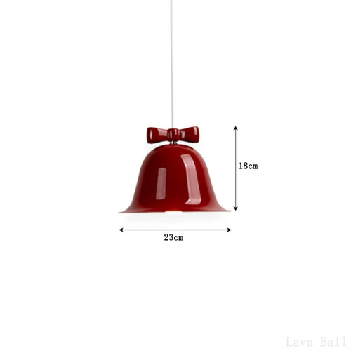 suspension modernes en forme de cloche avec nœud décoratif - vue 20 sur 20