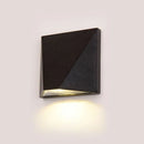 Applique murale carrée en aluminium moderne LED étanche extérieure et intérieure luminaria maison jardin cour décoration murale lumières créatives