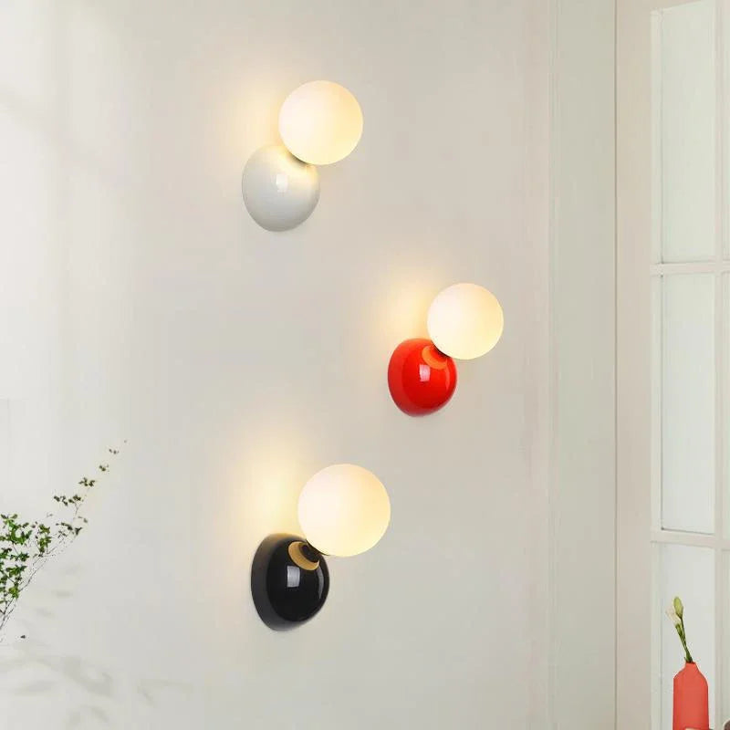 LED Applique Moderne Crème Cucurbit Flare Lumière Pour Chambre Chevet Salon Couloir Escalier Allée Balcon Décorations pour La Maison - vue 4 sur 9