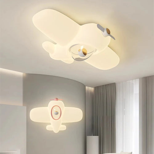 plafonnier astronaute mignon led pour chambre d'enfant décorative - vue 3 sur 9