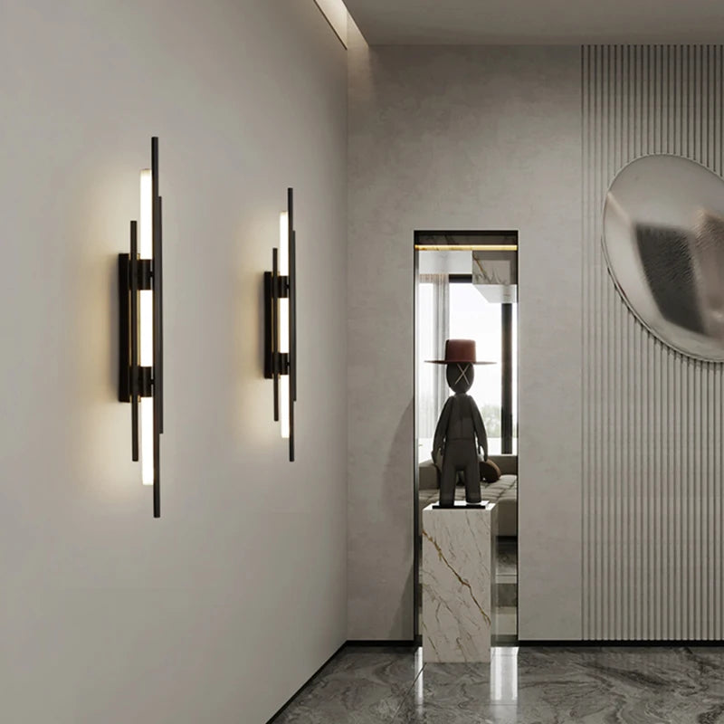 applique murale led minimaliste style art déco