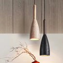 Suspension LED naturel jaune grotte pierre lustre chambre à côté moderne nordique luminaire suspendu ligne bouteille de vin E27