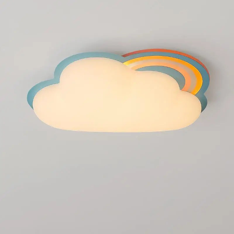 plafonnier nuage pour chambre de bébé garçon fille décor éclairage - vue 5 sur 8