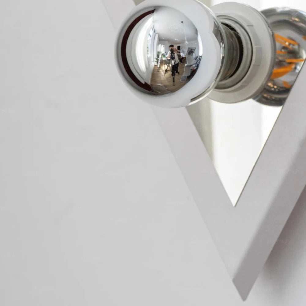 applique murale led triangulaire moderne pour décoration intérieure - vue 6 sur 7
