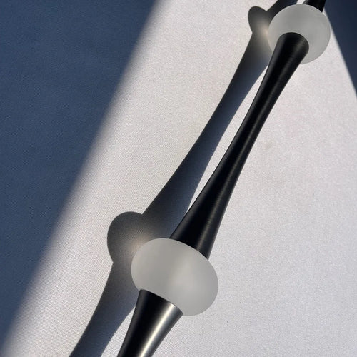 suspension nordique en acrylique design bambou pour décoration intérieure - vue 6 sur 10