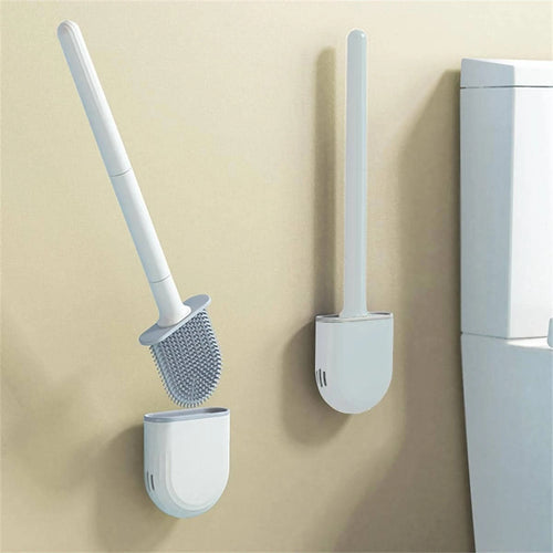 brosse de nettoyage moderne pour salle de bain élégante et pratique