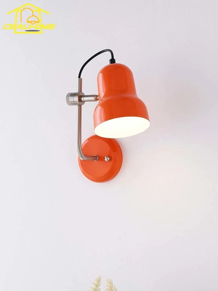 applique murale led vintage médiévale fer art réglable ambiance chaleureuse - vue 4 sur 8