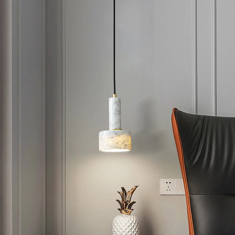 suspension en marbre pour décoration moderne intérieure - vue 3 sur 8