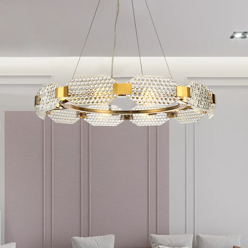 lustre moderne en verre créatif pour décoration intérieure - vue 3 sur 9
