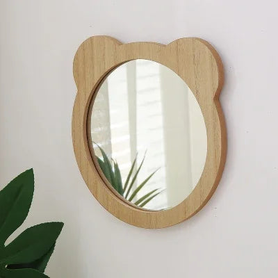 miroirs décoratifs mignons pour enfants en bois à suspendre - vue 13 sur 13