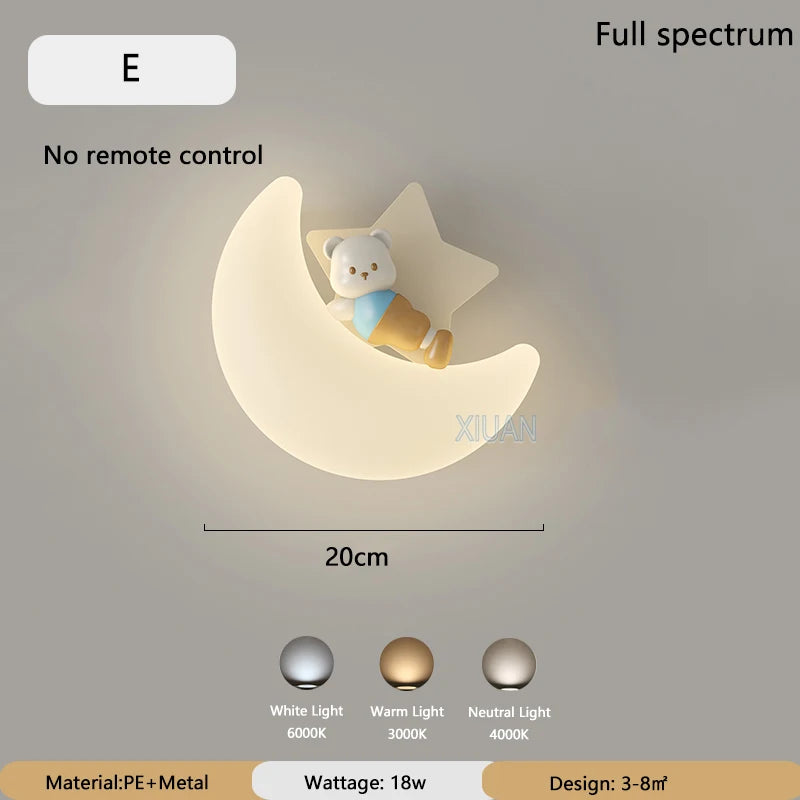 applique murale protection des yeux design animal fille - vue 9 sur 11