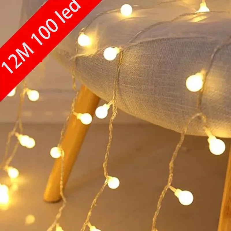 guirlande lumineuse led étanche pour extérieur jardin mariage décoration - vue 2 sur 9