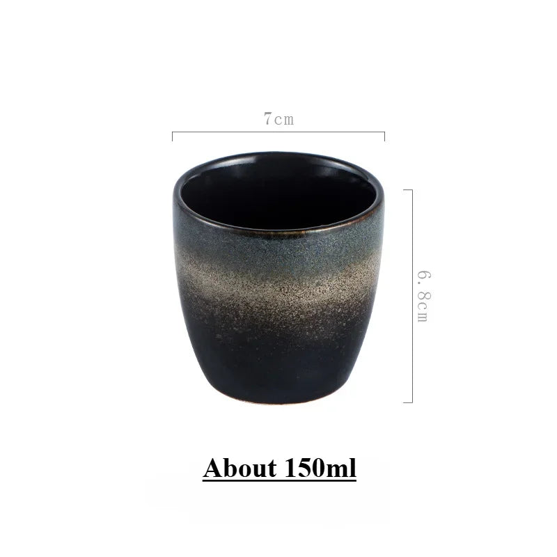 Tasse a the japonaise ceramique style minimaliste