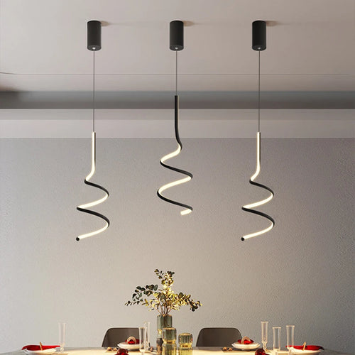 Petite lampe suspendue moderne et Simple pour chambre à coucher