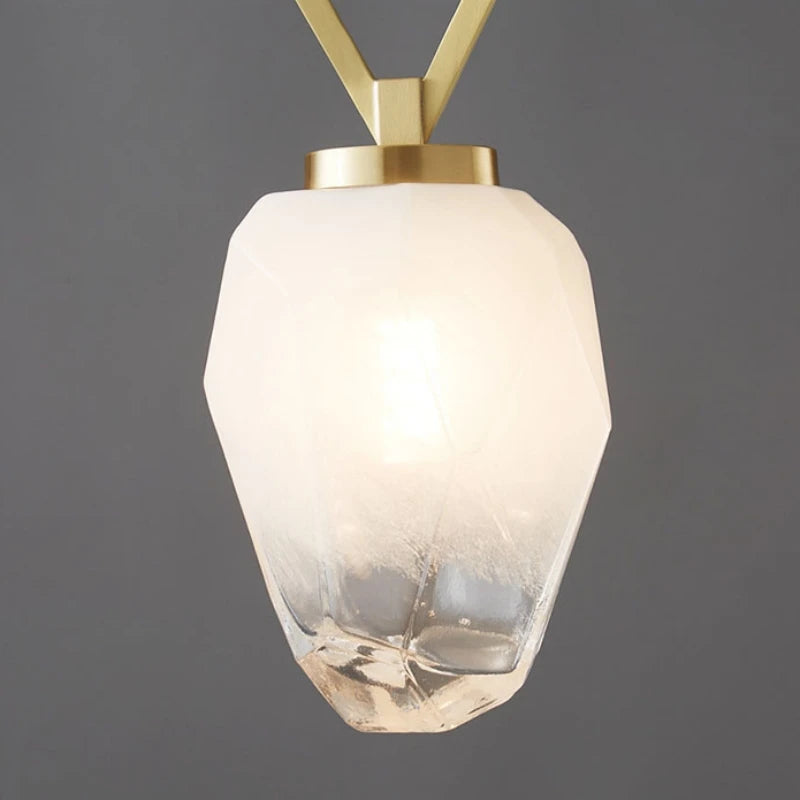 lustre réglable en laiton pour cuisine restaurant luminaires suspendus - vue 7 sur 10