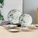 Assiettes ceramique emaillee style floral japonaises cuisine
