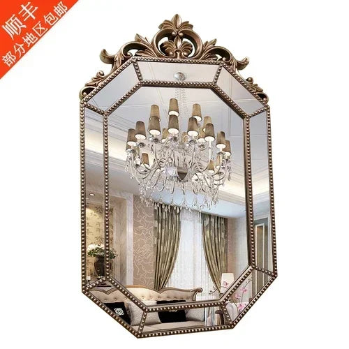 miroir décoratif suspendu nordique pour un élégant maquillage - vue 13 sur 14