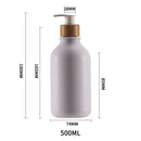 flacon pompe rechargeable pour shampoing et gel douche