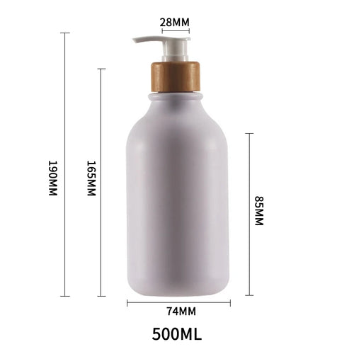 flacon pompe rechargeable pour shampoing et gel douche - vue 16 sur 33