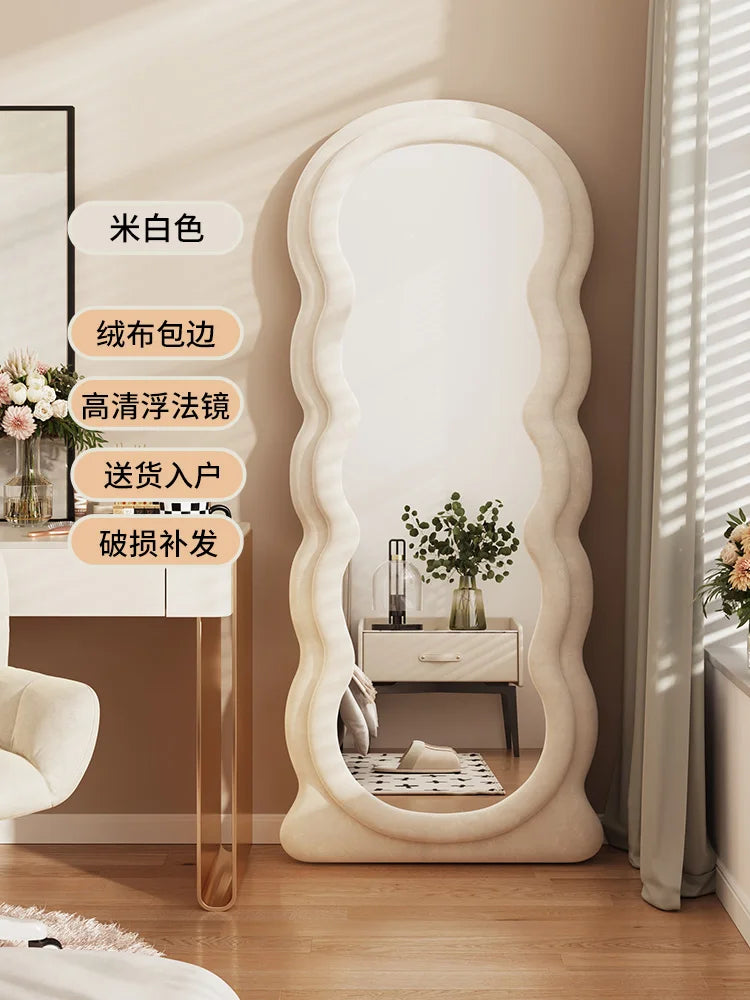 miroir debout design nordique esthétique pour décoration moderne - vue 8 sur 17