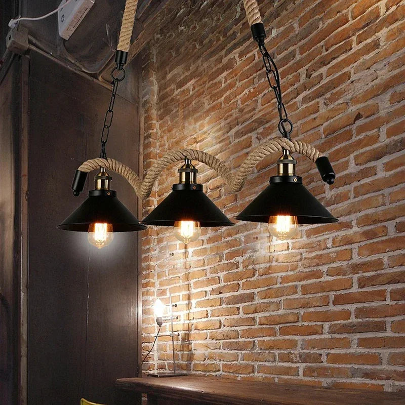 suspension vintage style campagnard pour un éclairage chaleureux - vue 3 sur 8