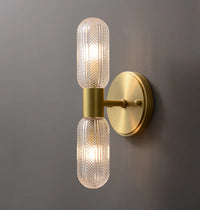 Lampes de applique murale LED de luxe pour salon chambre Simple applique en cuivre décor à la maison éclairage intérieur salle à manger fond escaliers