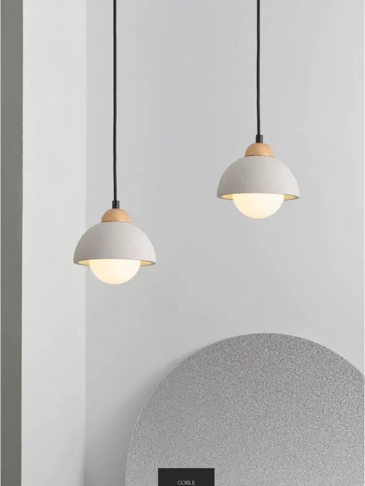 suspension design en ciment pour intérieur moderne et décoratif - vue 3 sur 8