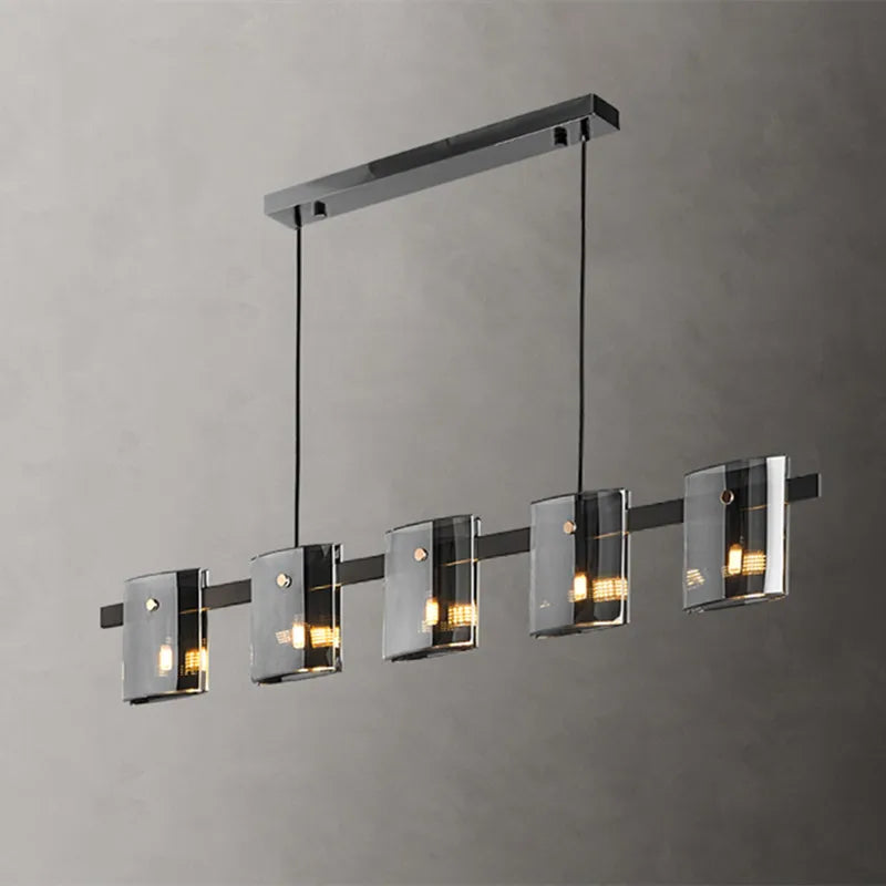 lustre à led postmoderne en cristal pour intérieur élégant - vue 3 sur 10