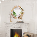 miroir décoratif mural rond pour un style contemporain
