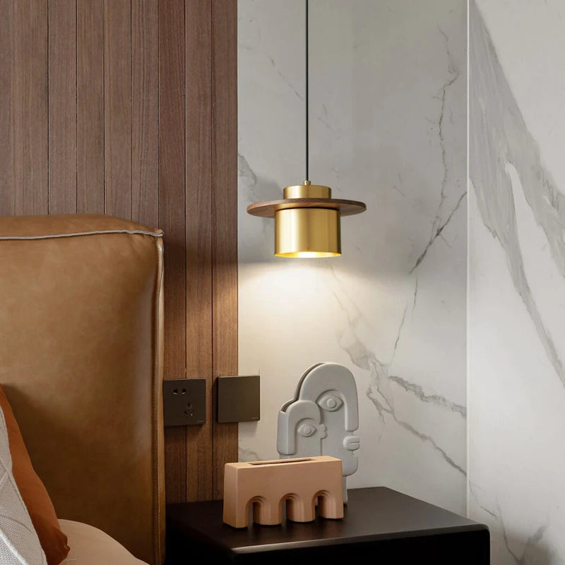 suspension en cuivre design moderne pour bar et restaurant - vue 3 sur 7