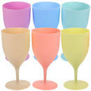 Lot de 6 flutes champagne plastique reutilisable fete
