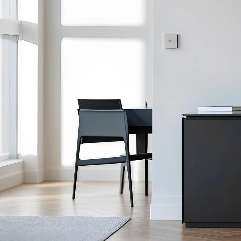 Vairateur en acier gris clair brossé et doré bords arrondis