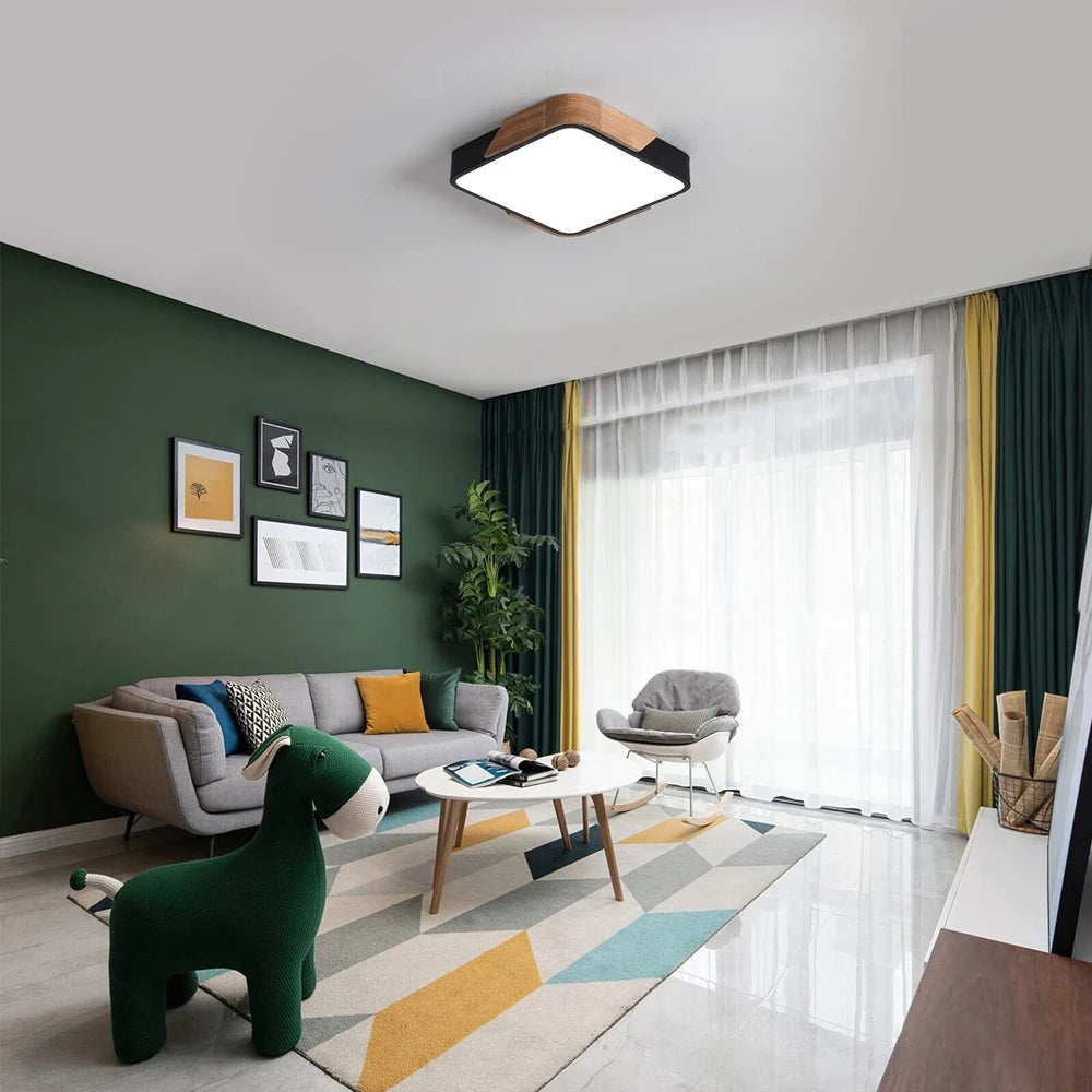 plafonnier led déco salon couloir balcon maison - vue 5 sur 8