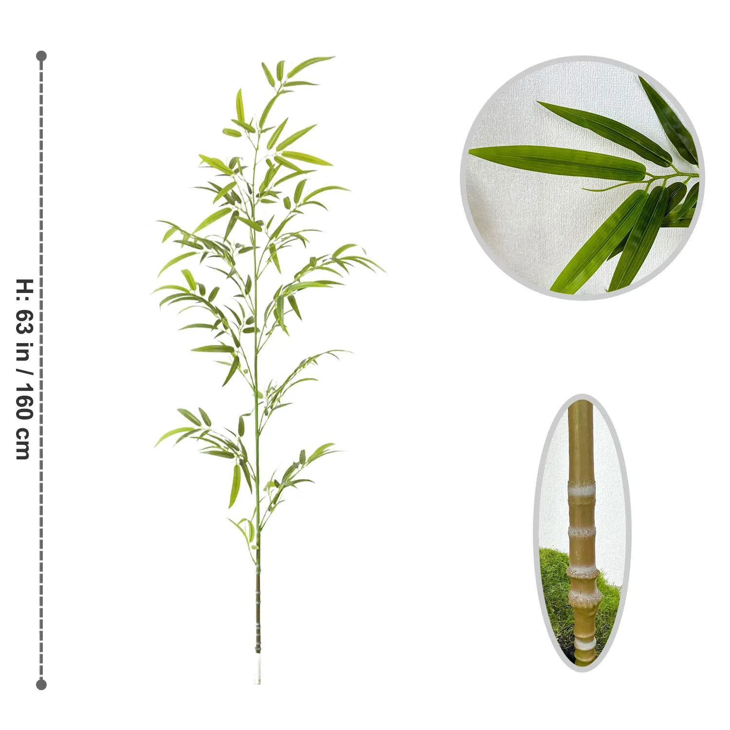 feuilles de bambou artificielles pour décoration d'événements et fêtes - vue 23 sur 23