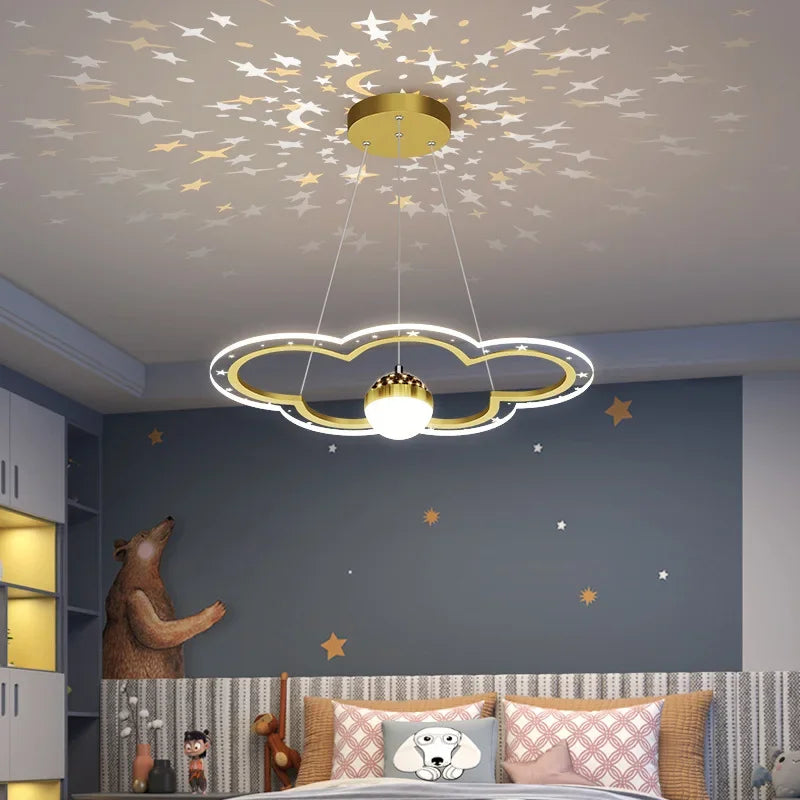 suspension led moderne décorative pour enfants - vue 5 sur 15