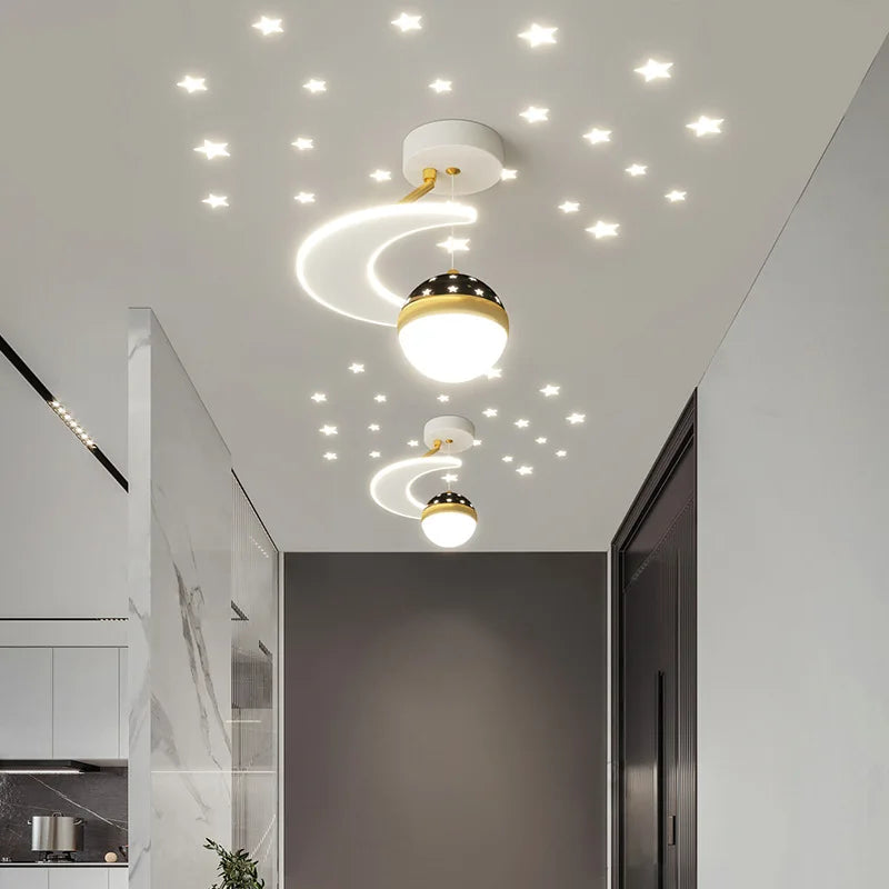 Plafonnier moderne à LEDs pour salon salle à manger chambre couloir balcon décor à la maison