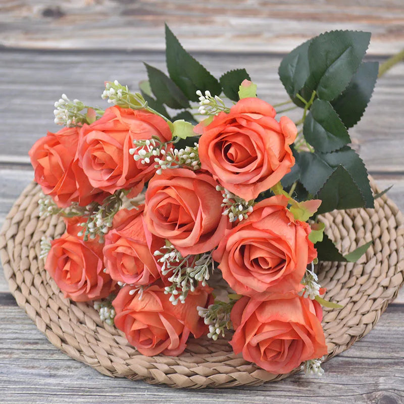 bouquet de pivoines artificielles pour décoration élégante et moderne - vue 12 sur 13