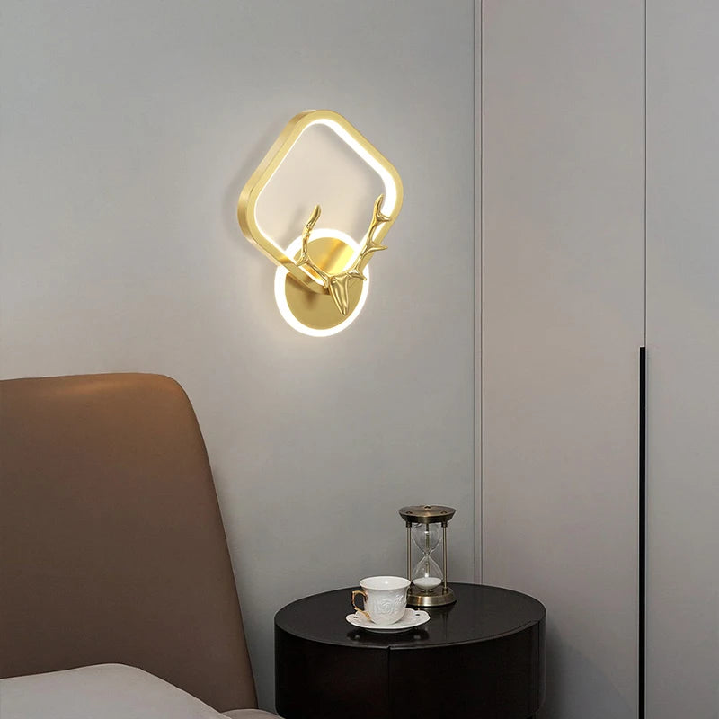 applique murale led design nordique moderne pour décoration intérieure