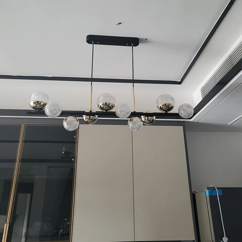 Lustre Décor moderne éclairage intérieur lumières LED - vue 7 sur 8