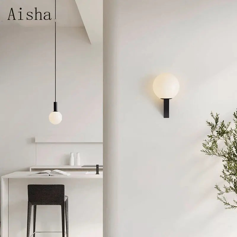 lampe de chevet simple pour décoration intérieure suspendue - vue 2 sur 10