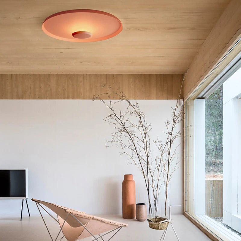 plafonnier led aluminium design pour intérieur et extérieur - vue 3 sur 10