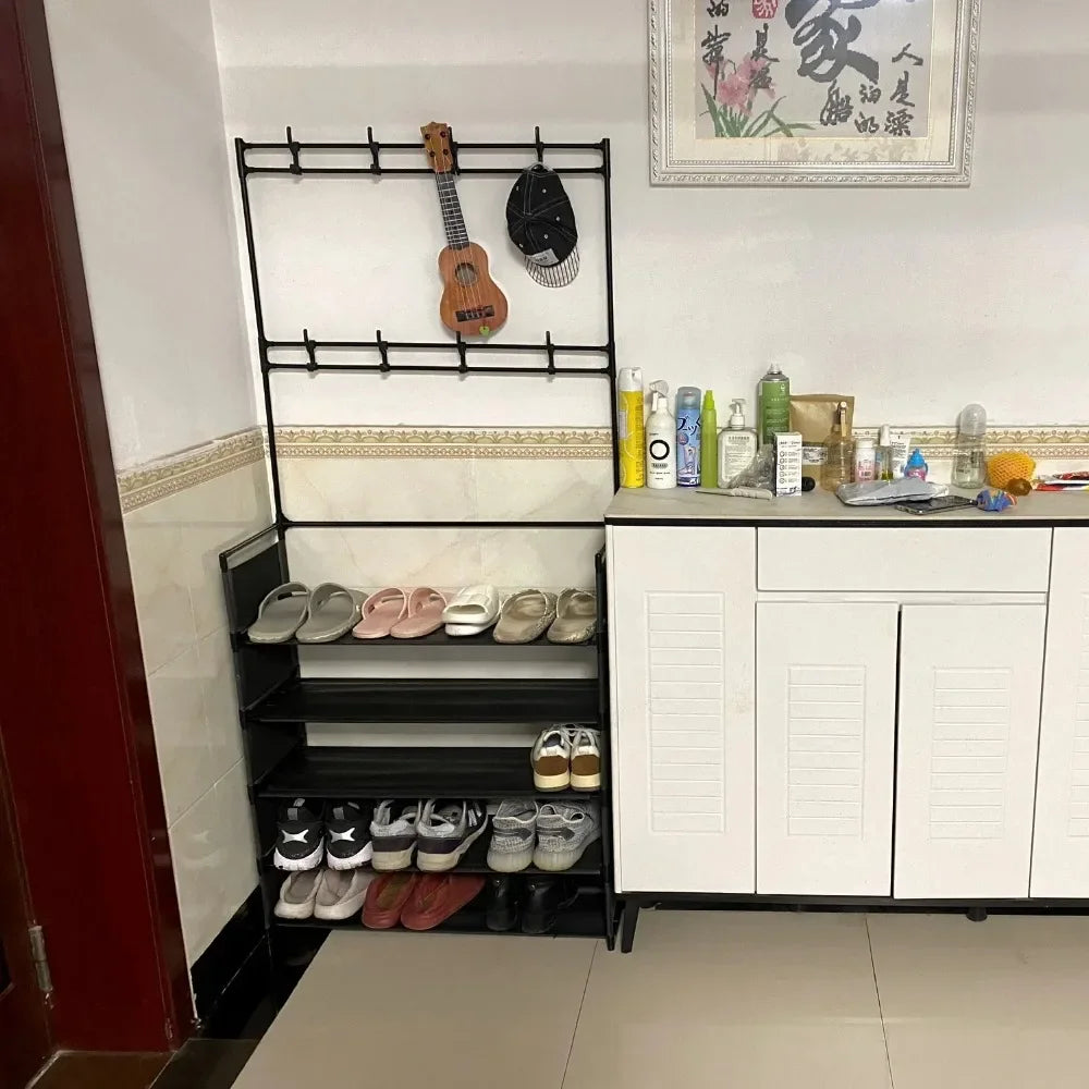 étagère à chaussures multifonction pour rangement et séchage - vue 4 sur 11