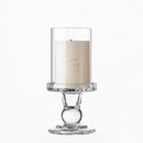 bougeoir en verre pour bougie chauffe-plat décoratif outdoor