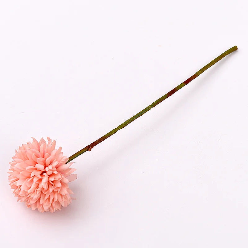 fleur artificielle pissenlit chrysanthème pour décoration mariage et événements - vue 3 sur 14